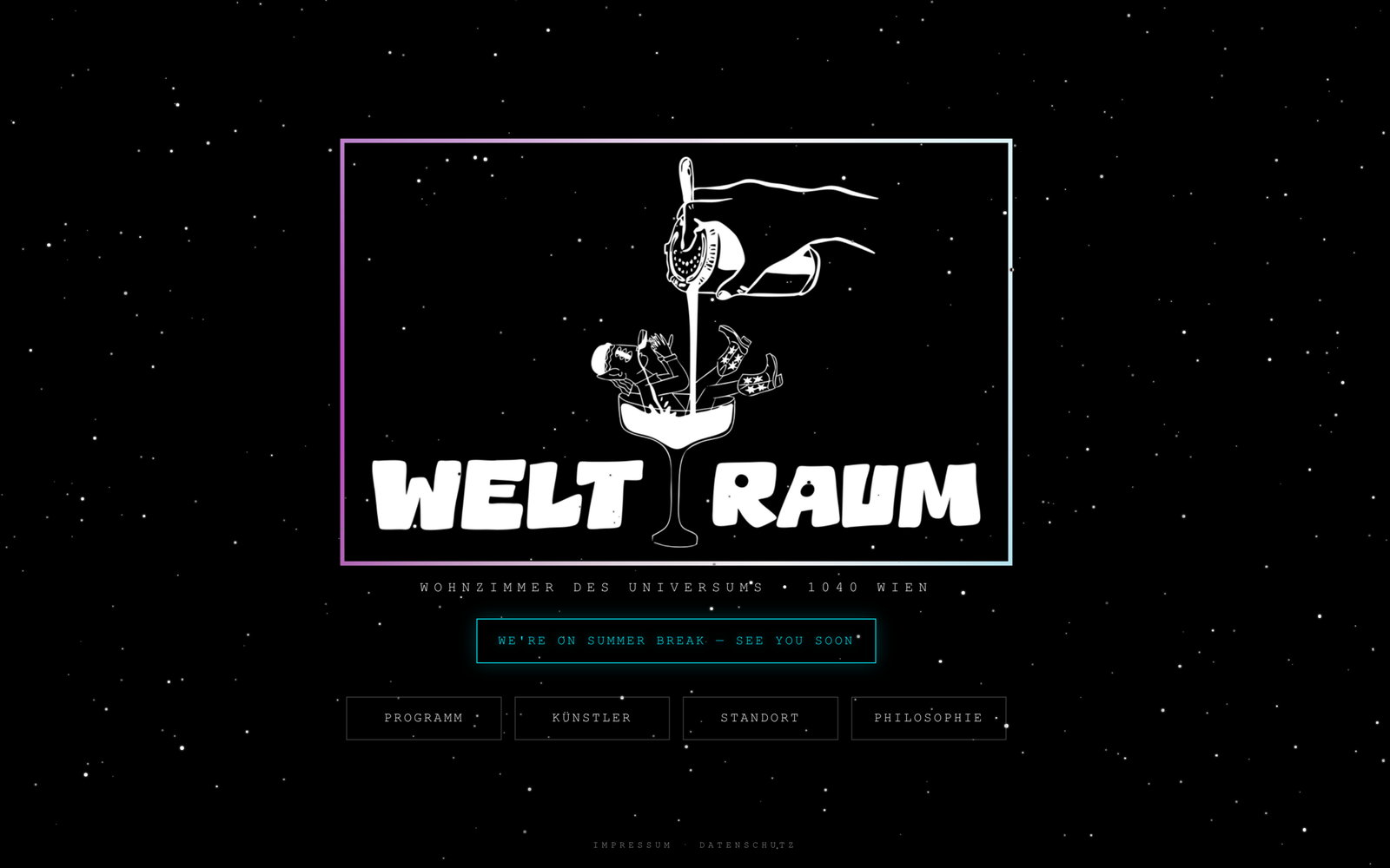 Projektansicht Weltraum Bar